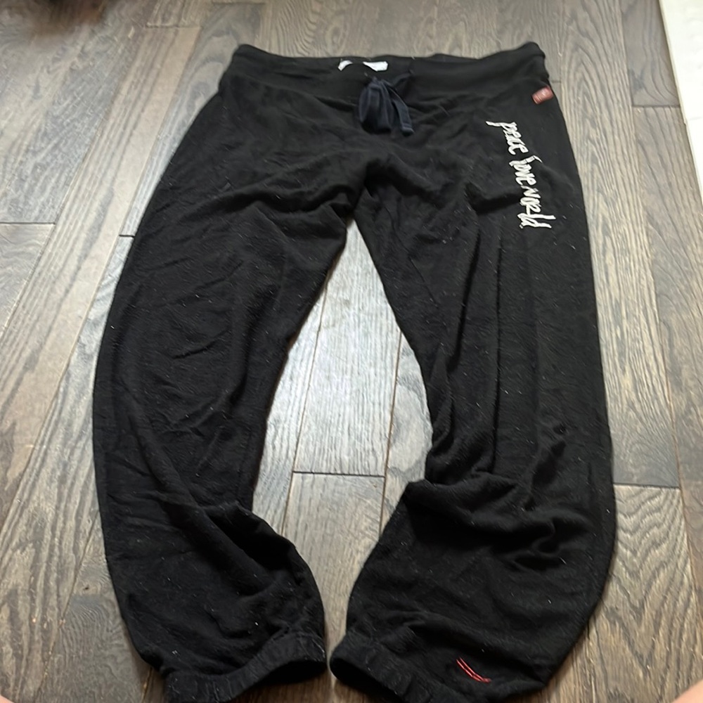 Peace love world sweatpants